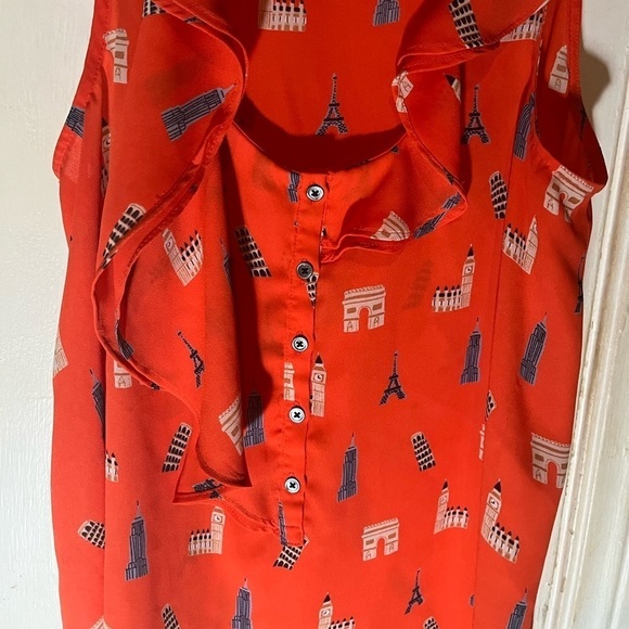 Maeve Orange Tank Top - Picture 4 of 5